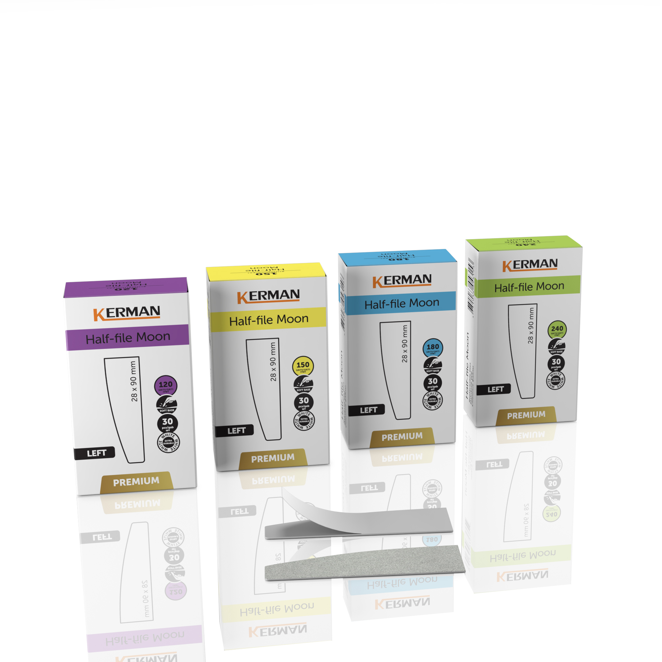 Kerman changeable HALF files- Moon / Premium-LEFT